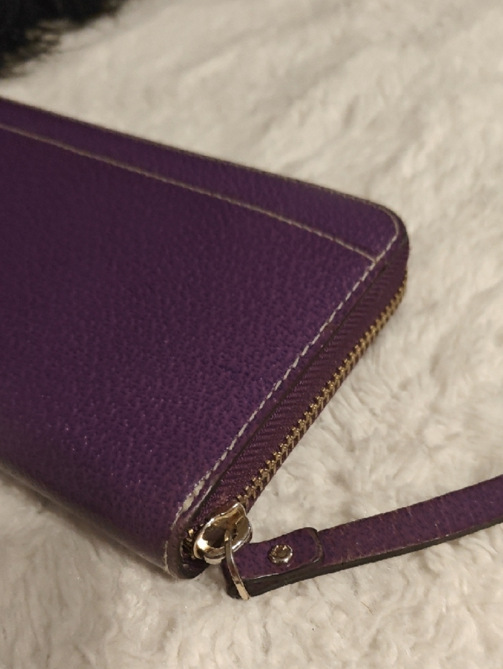 Kate Spade purple zip-around wallet - Picture 6 of 12
